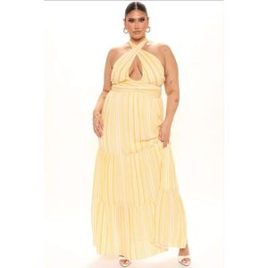 Fashion Nova | Dresses | Fashion Nova Summer Daydream Striped Maxi Dress Yellow | Poshmark Fashion Nova | Dresses | Fashion Nova Summer Daydream Striped Maxi Dress Yellow | Poshmark